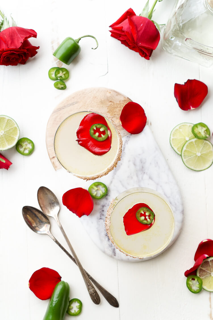 This Spicy Jalapeno Margarita Recipe is the Patrón Margarita of the Year! Expertly crafted, artfully presented, and it tastes as smooth as it looks!