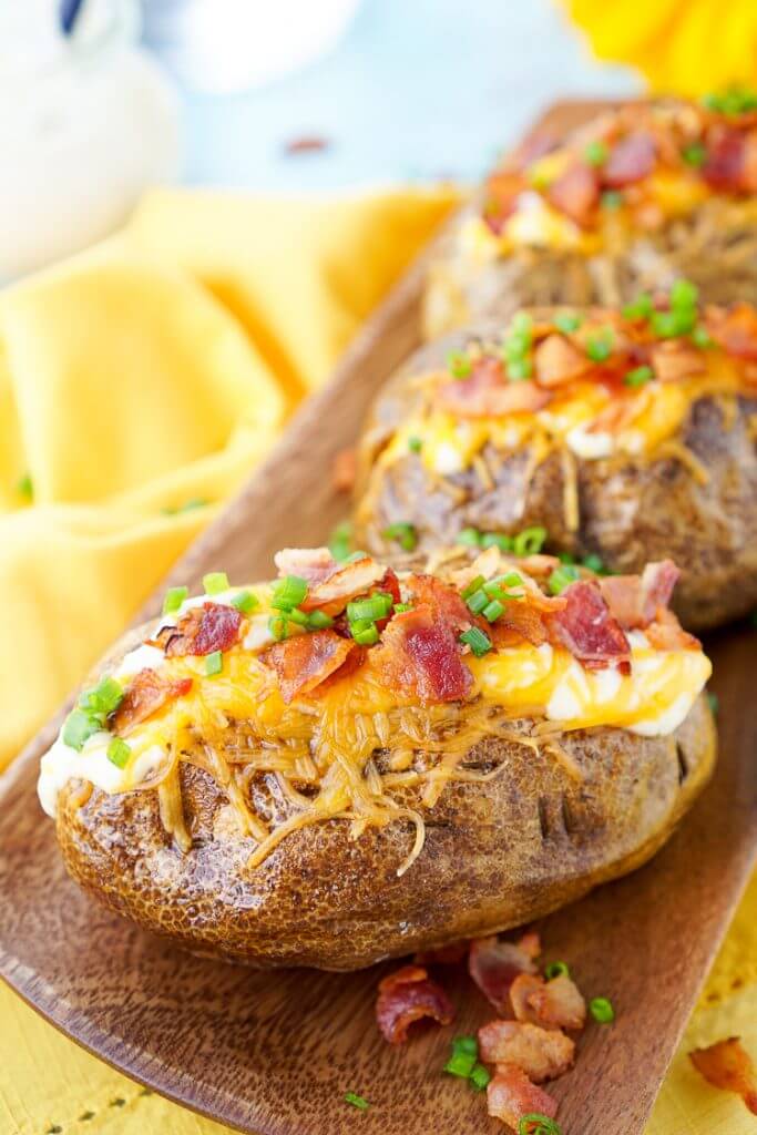 Best Ever Baked Potatoes - Sugar and Soul