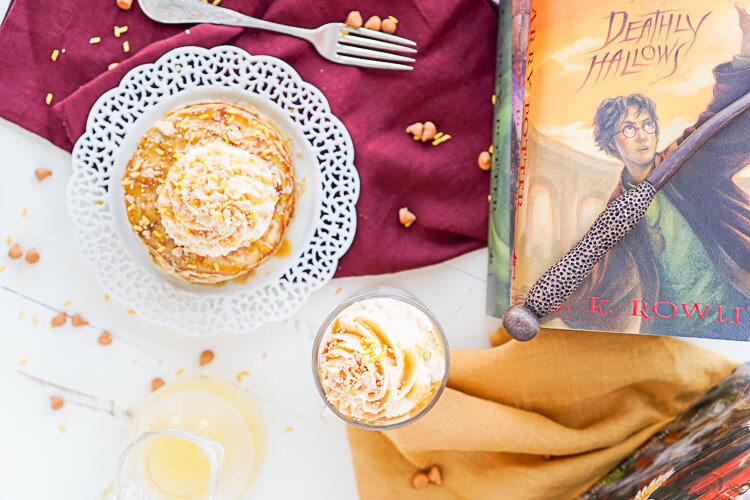Harry Potter Butterbeer Pancakes Recipe Sugar & Soul