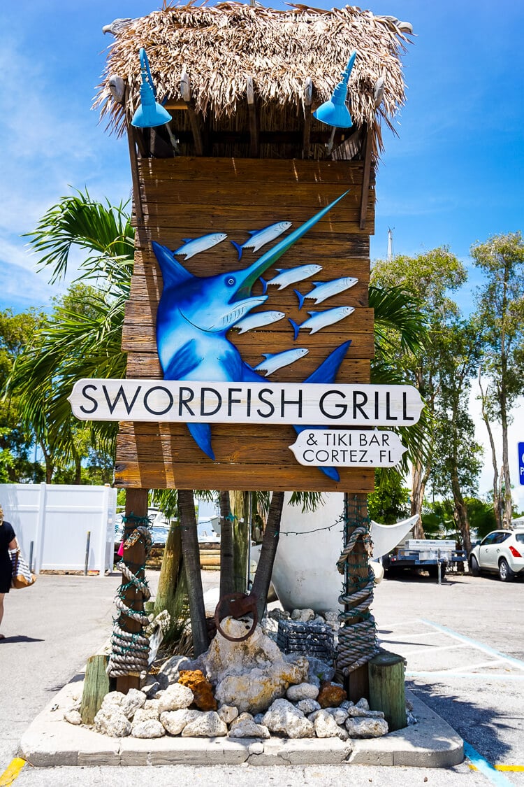 Swordfish Grill near Anna Maria Island