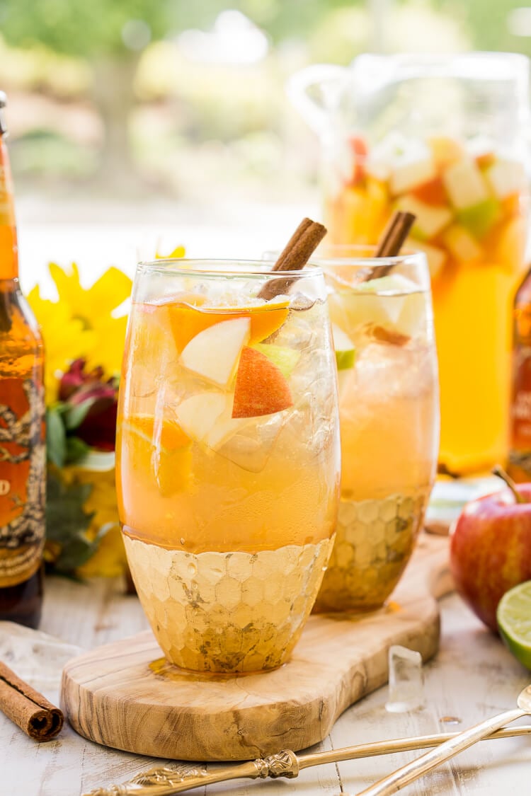 Big Batch Apple Cider Sangria