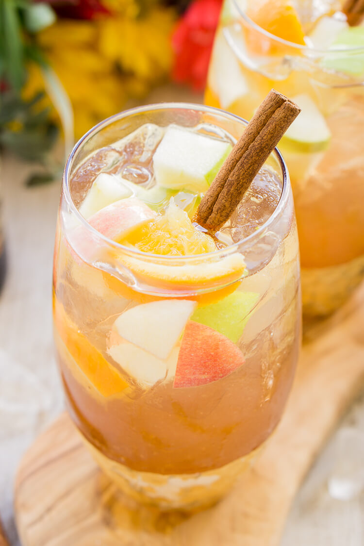 Hard Apple Cider Sangria 