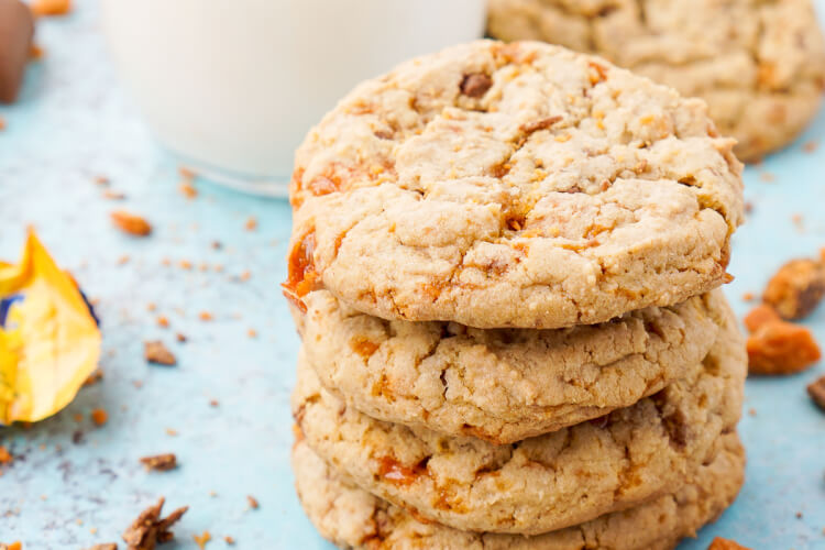 Butterfinger Pudding Cookies Sugar And Soul
