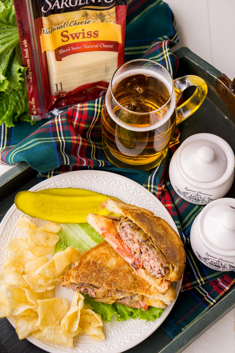 A Classic Patty Melt is a comfort food staple - a juicy burger with Swiss cheese, caramelized onions, and bread - and there's no reason you can't make delicious ones right at home!