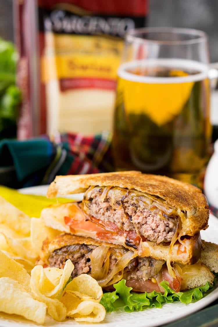 A Classic Patty Melt is a comfort food staple - a juicy burger with Swiss cheese, caramelized onions, and bread - and there's no reason you can't make delicious ones right at home!