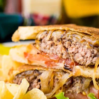 A Classic Patty Melt is a comfort food staple - a juicy burger with Swiss cheese, caramelized onions, and bread - and there's no reason you can't make delicious ones right at home!