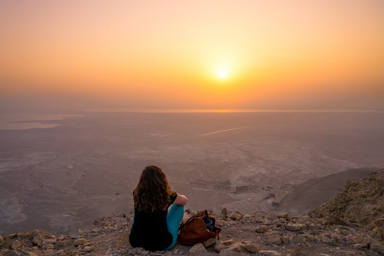 Planning a trip to Israel? Make sure a sunrise hike of Masada is on your itinerary, just an hour outside of Jerusalem, welcome the day from atop this ancient city and spend some time exploring the ruins. Here are a few tips to make the most of your trip!