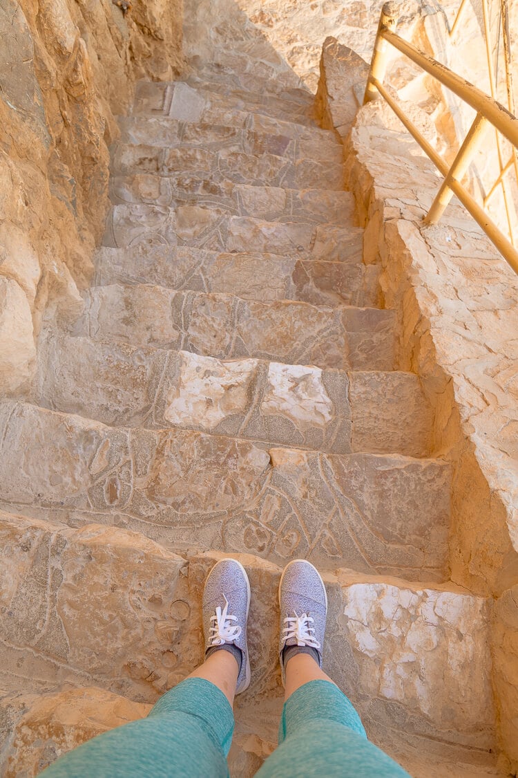 Planning a trip to Israel? Make sure a sunrise hike of Masada is on your itinerary, just an hour outside of Jerusalem, welcome the day from atop this ancient city and spend some time exploring the ruins. Here are a few tips to make the most of your trip!