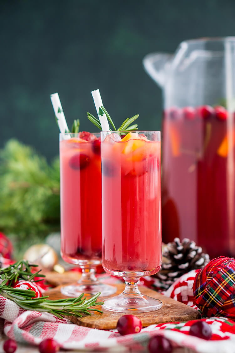 Christmas Punch is an easy and delicious holiday party drink!