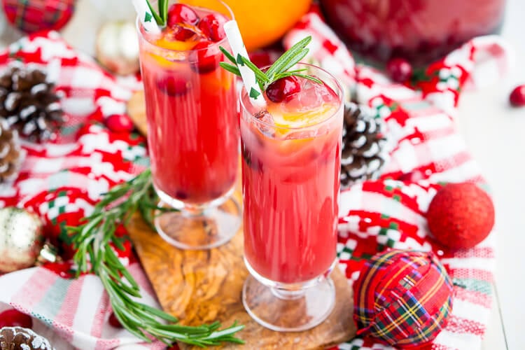 The Best Christmas Punch (Boozy or Not)