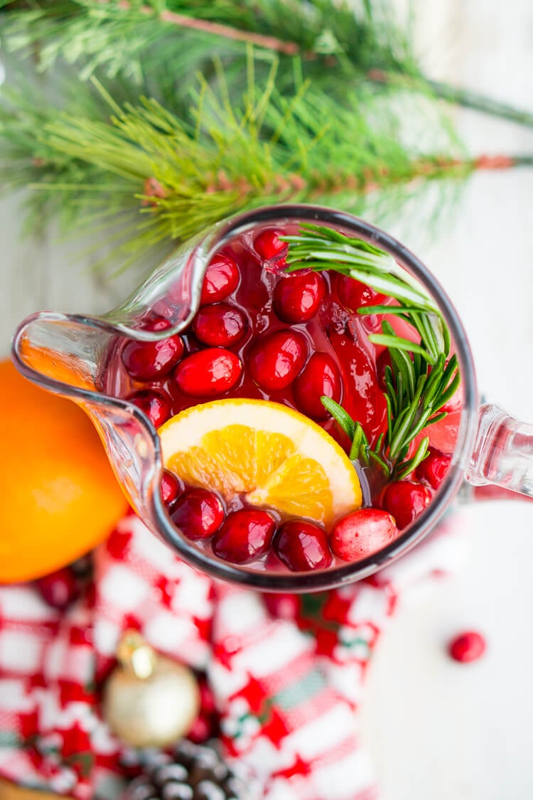 Christmas Punch Recipe for Holiday Parties!