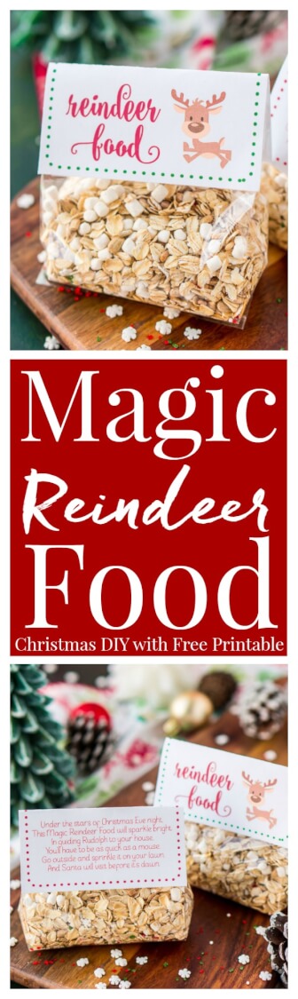 Magic Reindeer Food Recipe and Poem  Sugar and Soul
