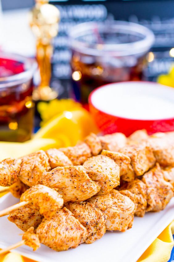 Baked Cajun Chicken Skewers Recipe Sugar & Soul