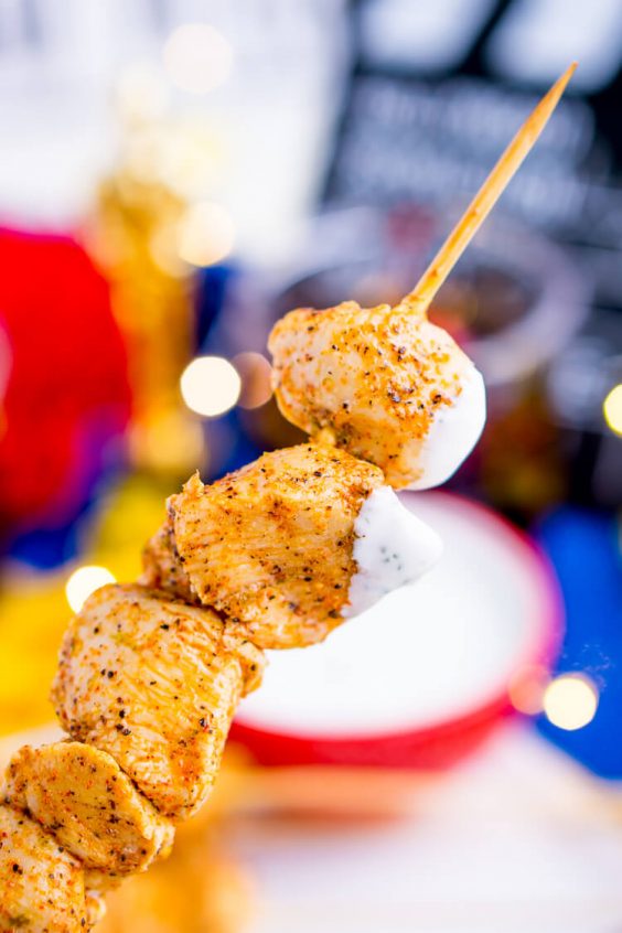 Baked Cajun Chicken Skewers Recipe Sugar & Soul