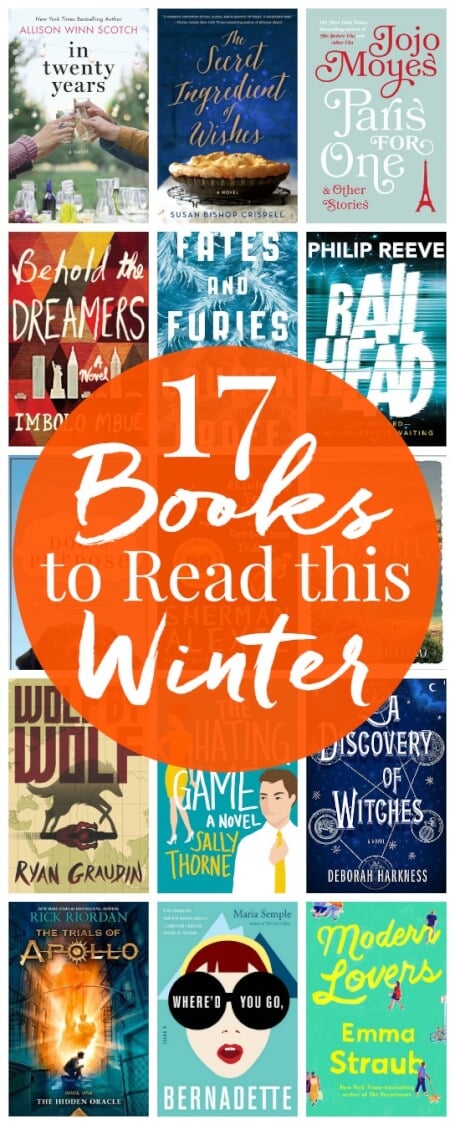 These 17 Books to Read This Winter are the best mix of fiction, fantasy, YA, chick lit, and historical fiction, there’s sure to be at least one you’ll want to add to your own to your own reading list! via @sugarandsoulco