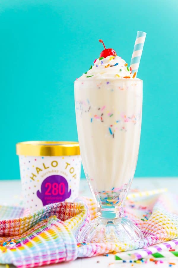 Birthday Cake Milkshake Recipe Sugar and Soul