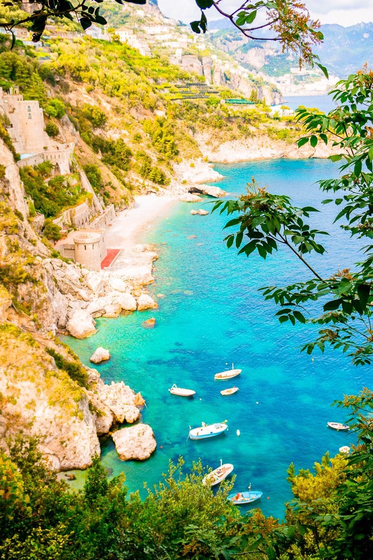 Conca dei Marini is a small village along the Amalfi Coast in Italy and it's the perfect place to escape the crowds and experience the beauty this region has to offer.