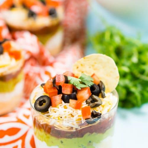 Lightened Up 7 Layer Dip