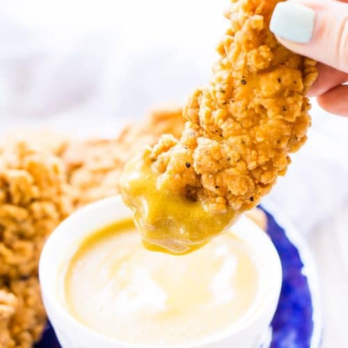 Maple Mustard Dipping Sauce