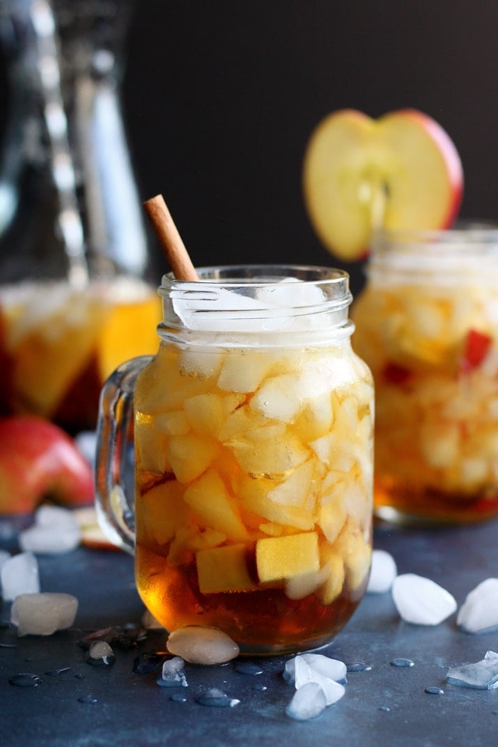 This Apple Pimm’s Cup takes a twist on a popular summer cocktail using Fall flavor. This recipe can be easily scaled up to make a few pitchers, enough to serve a whole group of thirsty dinner guests