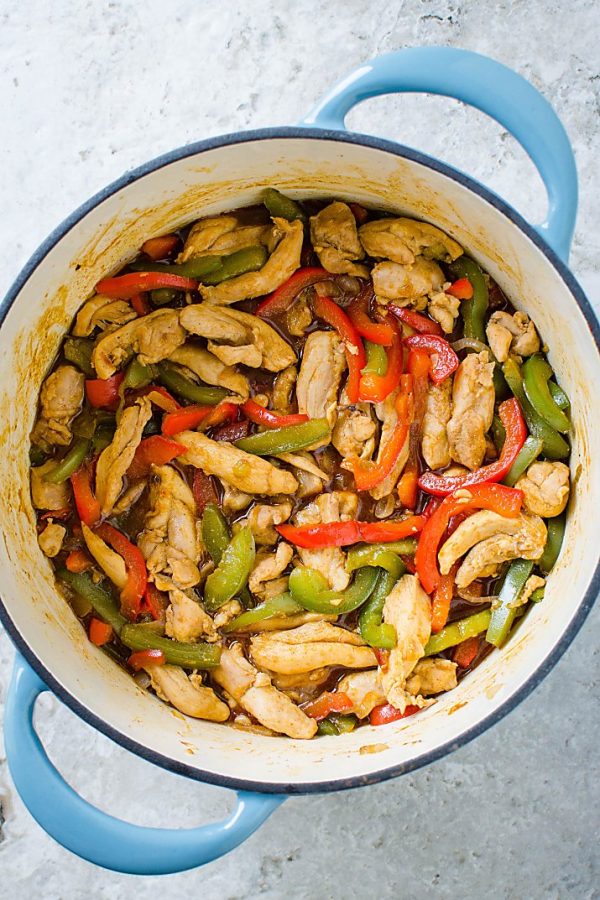 Chicken Fajita Rice Dinner Recipe Sugar and Soul
