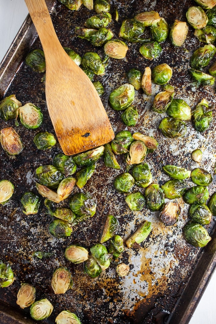 Maple Sesame Roasted Brussels Sprouts Sugar & Soul