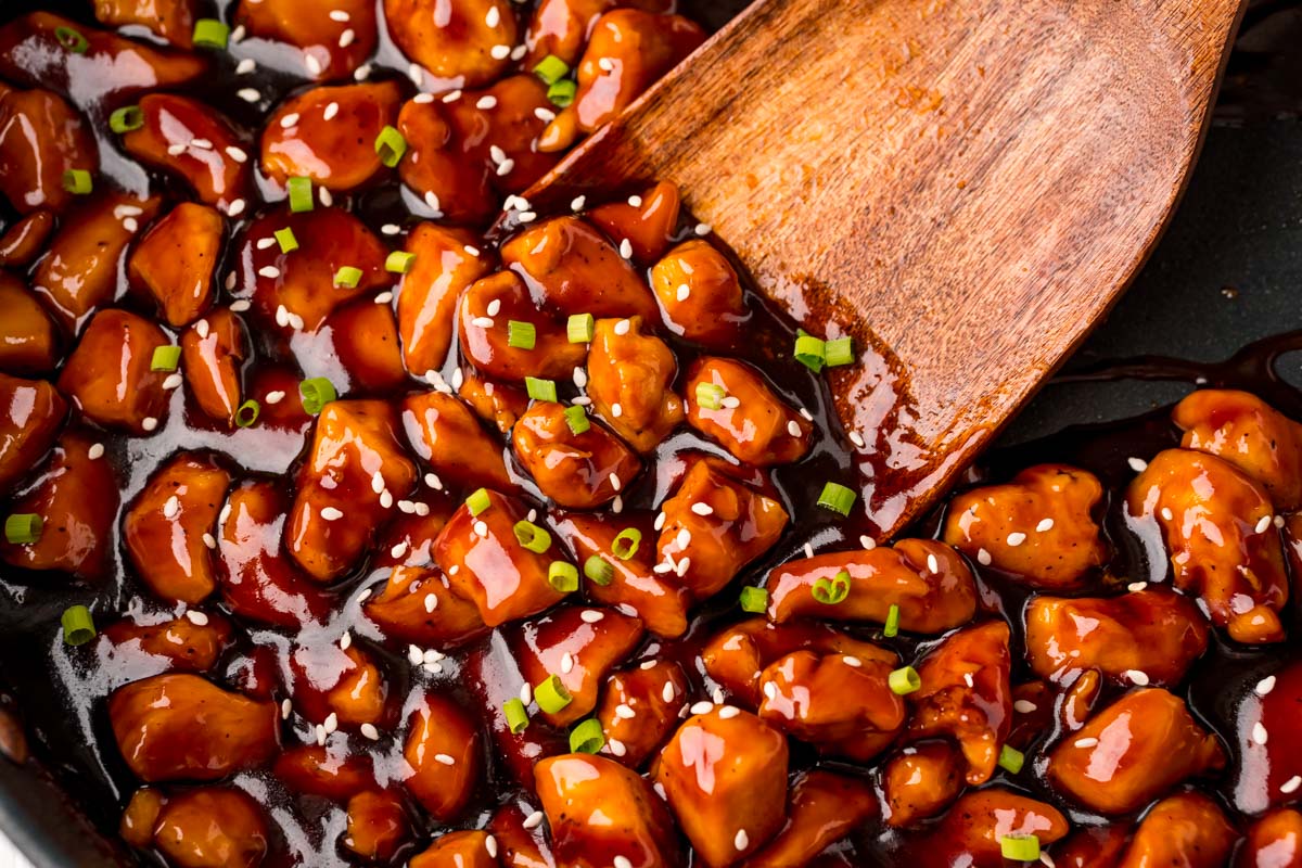 Easy Bourbon Chicken Recipe - Sugar and Soul