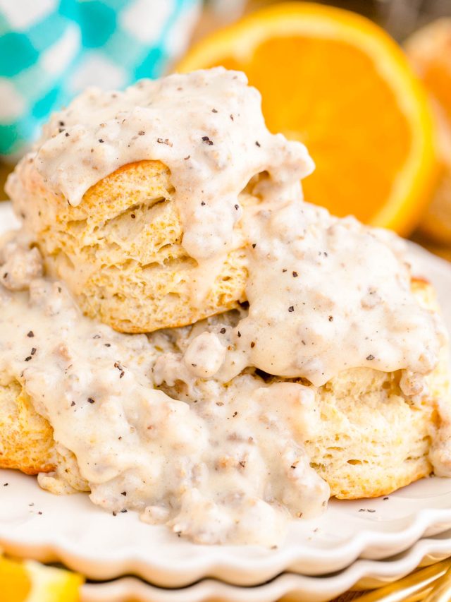 Biscuits and Sausage Gravy Story Sugar and Soul