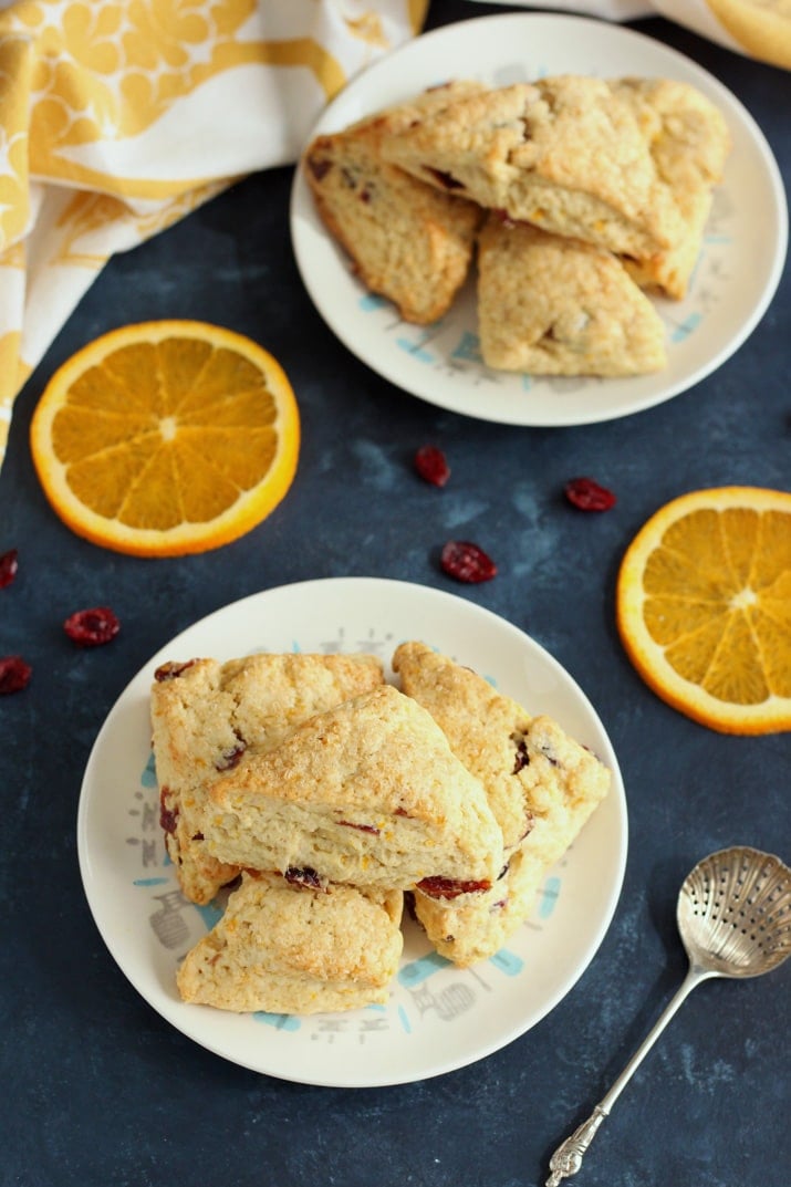 Cranberry Orange Scones