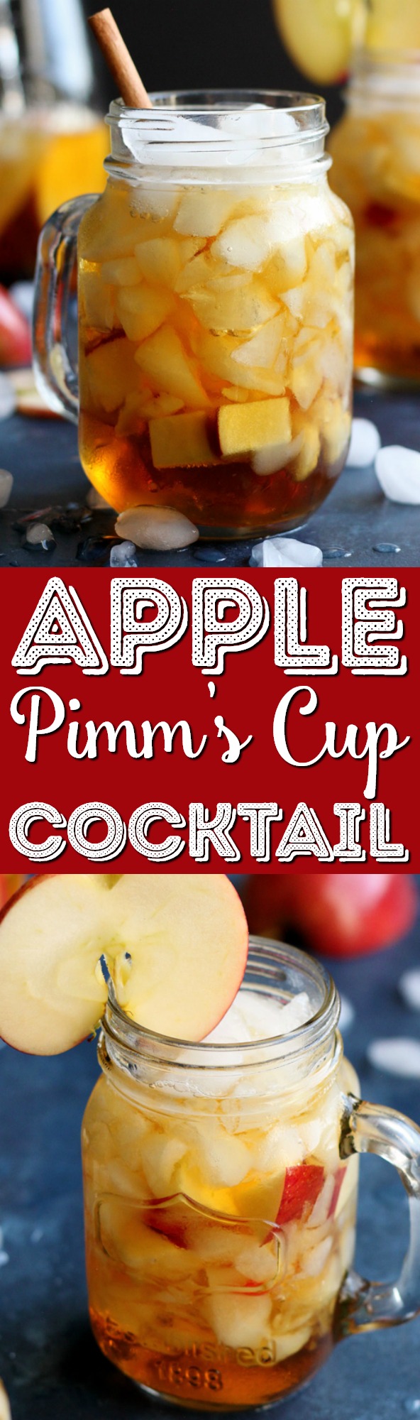 This Apple Pimm’s Cup takes a twist on a popular summer cocktail using Fall flavor. This recipe can be easily scaled up to make a few pitchers, enough to serve a whole group of thirsty dinner guests. via @sugarandsoulco