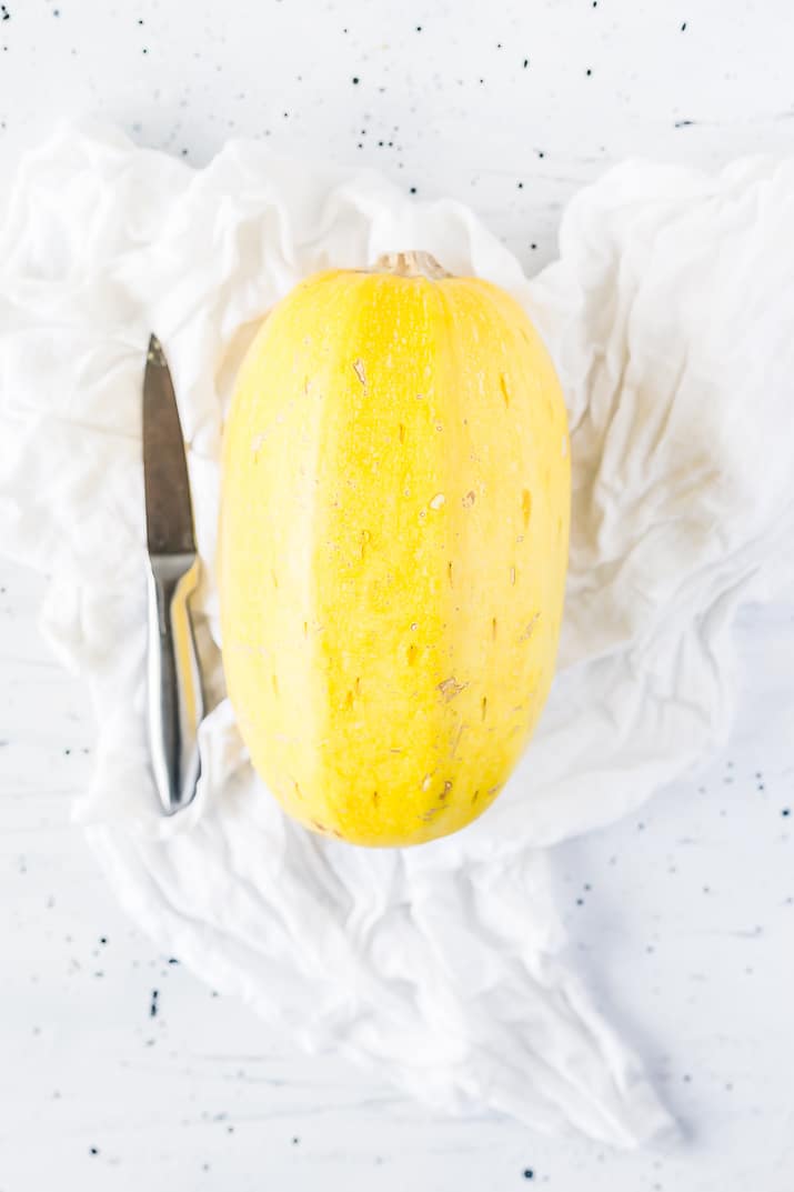 How to Cut Spaghetti Squash