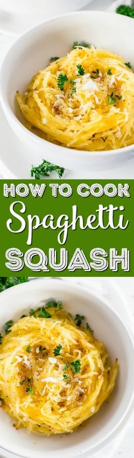 How To Cook Spaghetti Squash In The Oven | Sugar & Soul