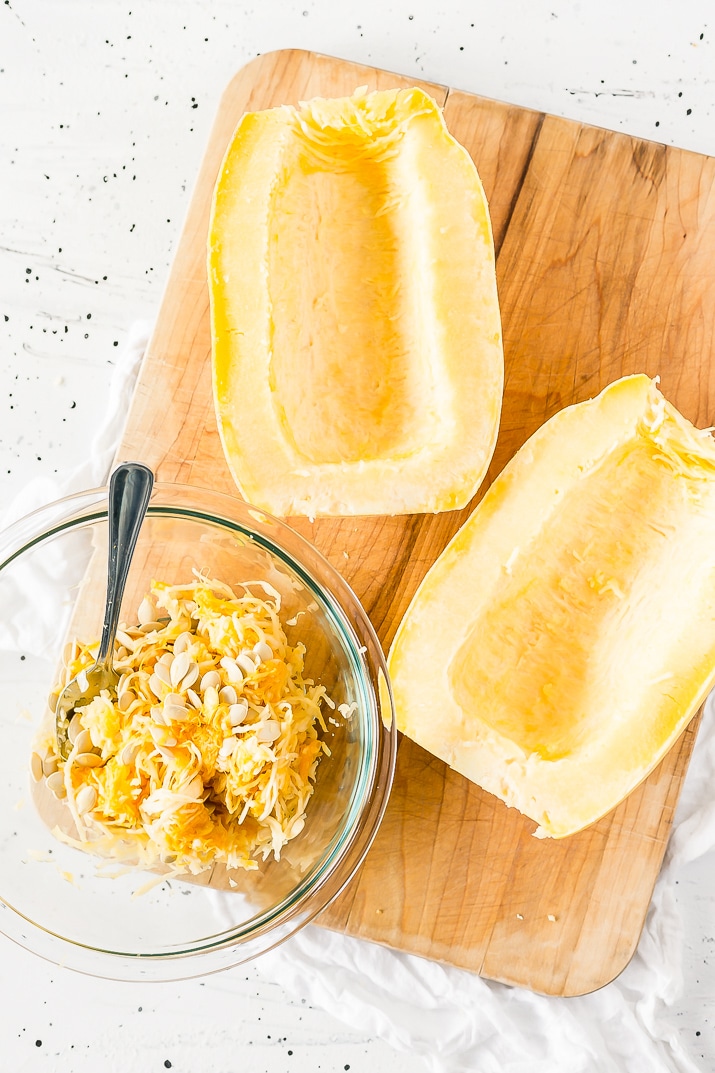 How to Prep Spaghetti Squash