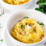 Use this simple step-by-step guide for How to Cook Spaghetti Squash in the oven for a delicious and healthy side dish, lunch, or dinner recipe!