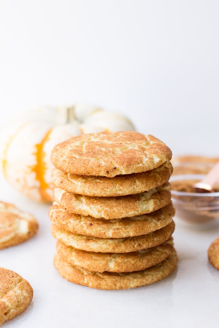 Easy Pumpkin Spice Snickerdoodles Recipe Sugar and Soul