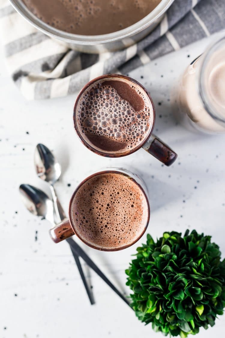 Irish Cream Hot Chocolate - Hot Cocktail Recipe