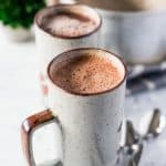  This Irish Cream Hot Chocolate is loaded with creamy and delicious flavor and the perfect hot cocktail to cozy up with on chilly nights!