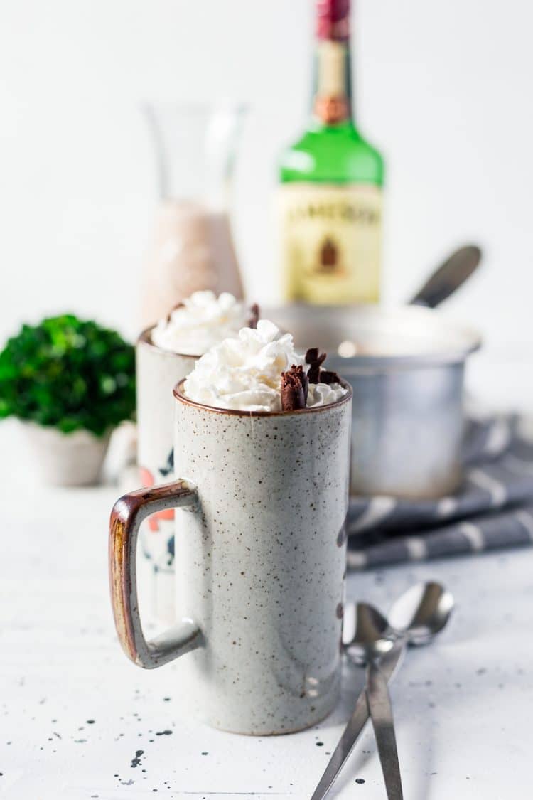 Irish Cream Hot Chocolate