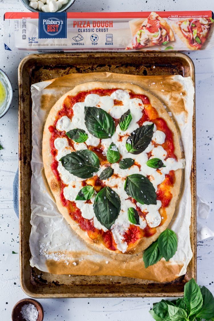 Easy Margherita Pizza Recipe