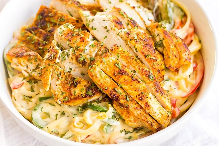 This creamy Cajun Chicken Pasta is a flavorful dinner recipe.