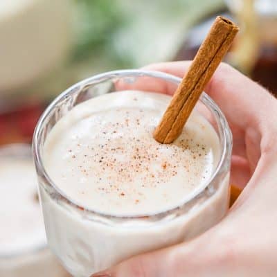 This Coquito recipe is a creamy and rich coconut-based Puerto Rican cocktail similar to an eggnog and a deliciously thick holiday drink loaded with spices and rum!