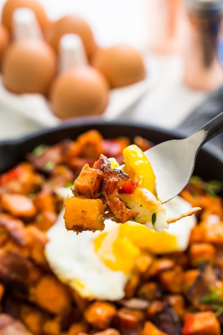 bacon egg sweet potato hash recipe 7