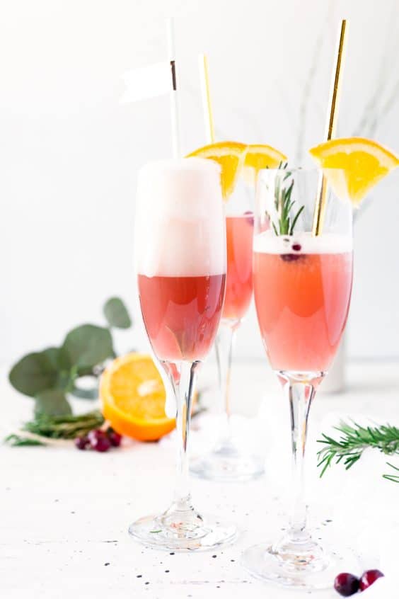 Cranberry Orange Mimosa Cocktail Recipe Sugar & Soul