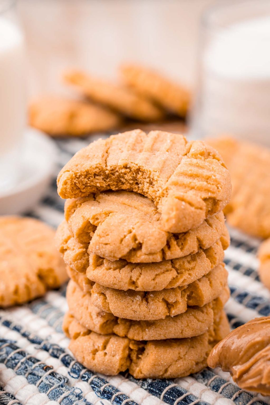 Easy Peanut Butter Cookies Recipe Sugar & Soul