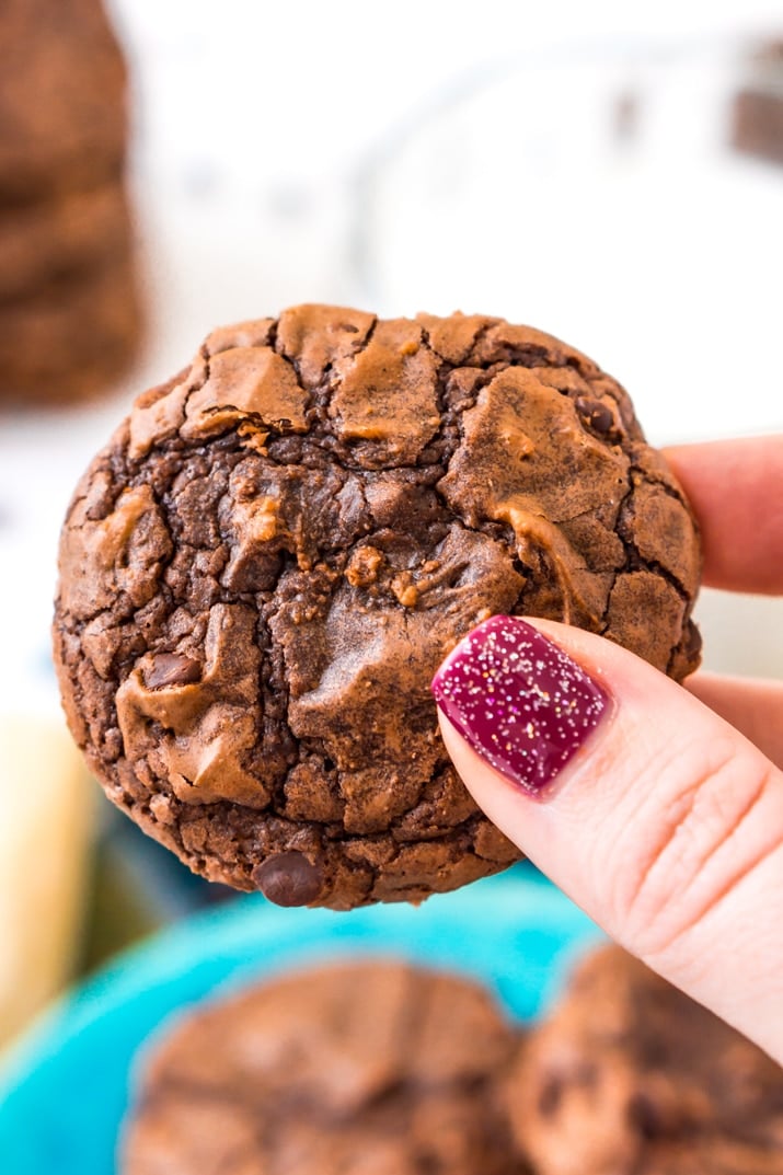 Easy Brownie Cookies Recipe - Sugar and Soul