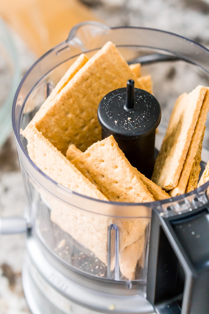 Graham Crackers in Food Processor