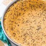 This is the Best Graham Cracker Crust Recipe for all of your desserts both baked and no-bake! This crust is made with graham crackers, butter, sugar, and an ingredient that makes it better than all the rest! Deep dish and standard measurements included!
