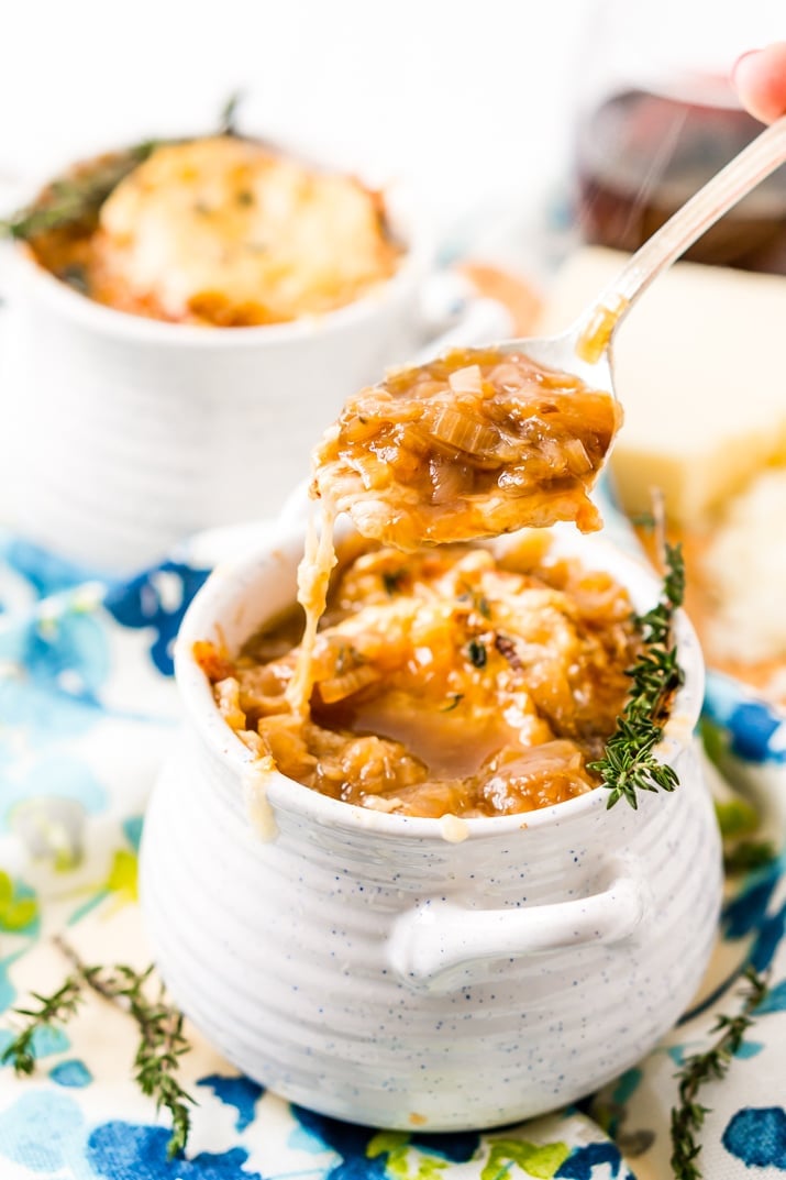 Spoonful of French Onion Soup