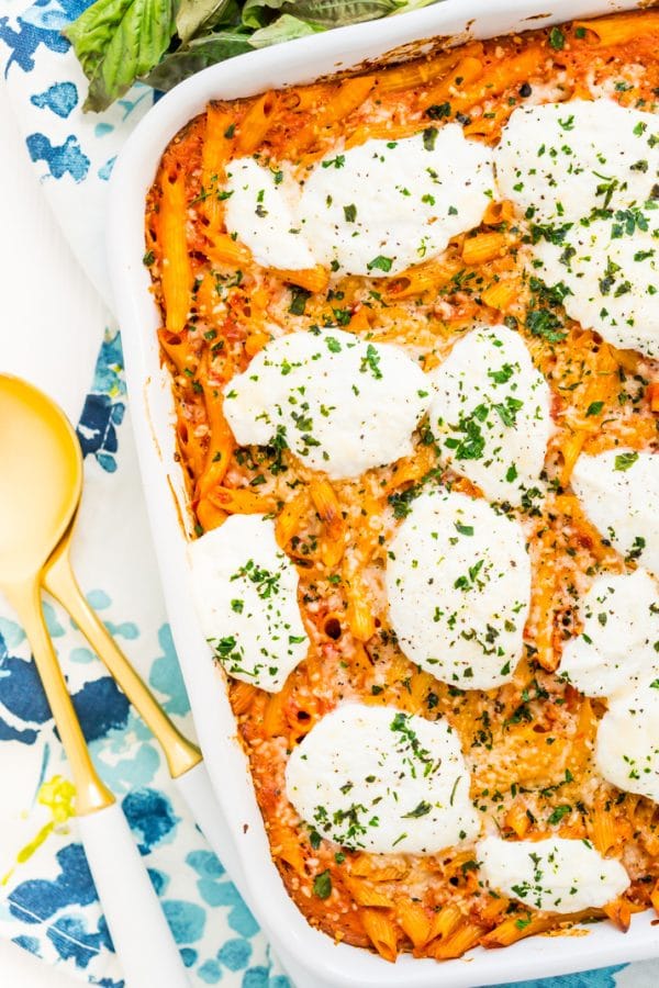 One Pan Tomato Ricotta Pasta Bake Sugar & Soul
