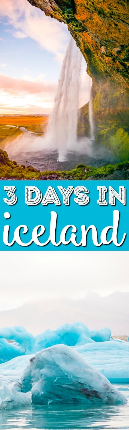 Iceland 3-Day Itinerary - Looking for Things to do in Iceland? Here's the ultimate travel guide to everything you need to see, eat and do in Iceland during your weekend getaway or stopover!